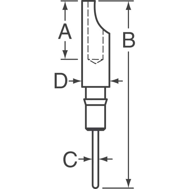 0275-0-01-15-00-00-03-0 Mill-Max Manufacturing Corp.  Connettori a singolo perno per PC